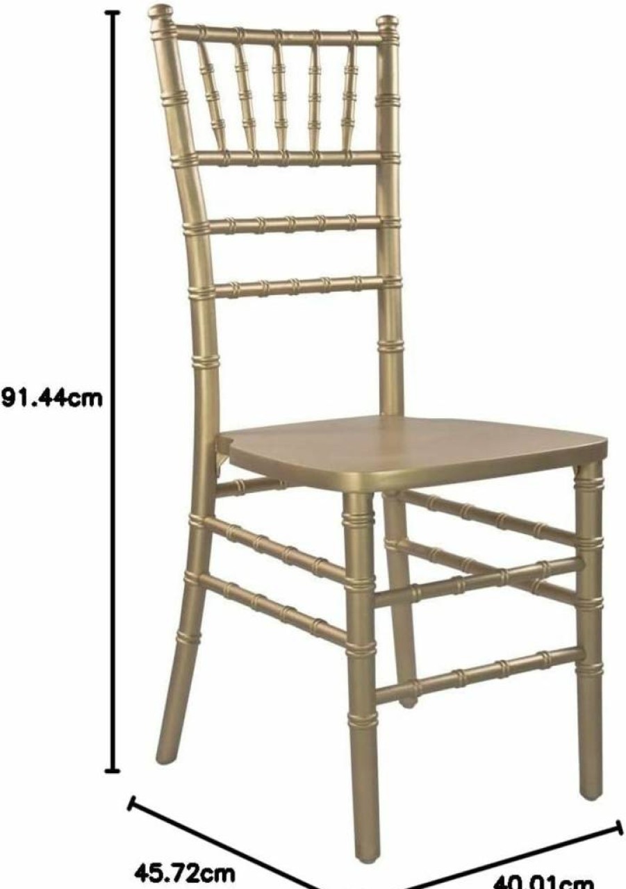 Flash Furniture Mahogany Chiavari Chair - Premium Event Seating by Flash Furniture