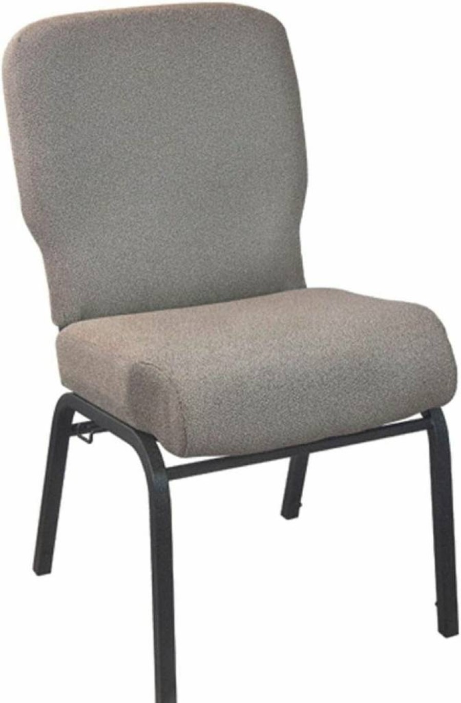 Flash Furniture Signature Elite Tan Speckle Church Chair - 20" Wide, Durable & Comfortable Seating for Worship & Events