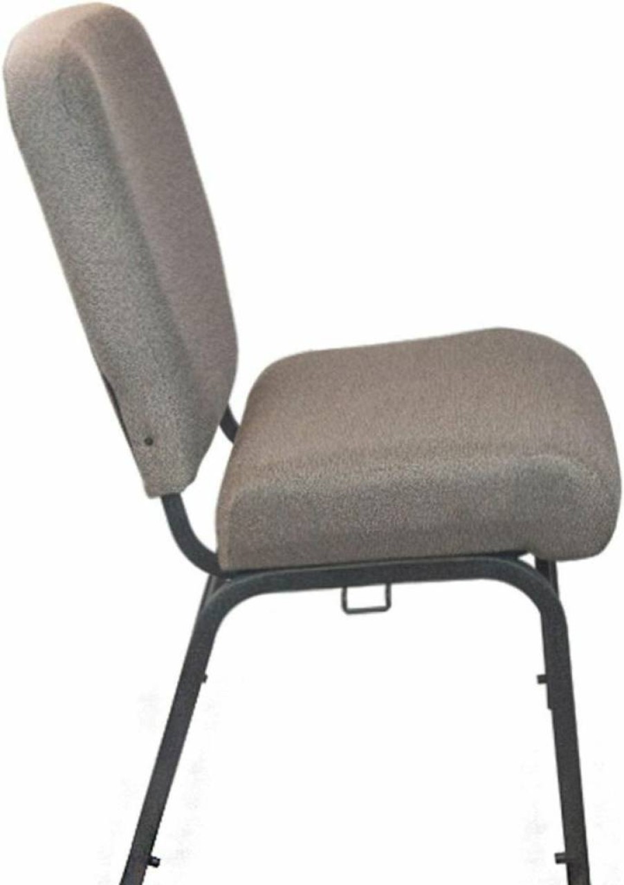Flash Furniture Signature Elite Tan Speckle Church Chair - 20" Wide, Durable & Comfortable Seating for Worship & Events