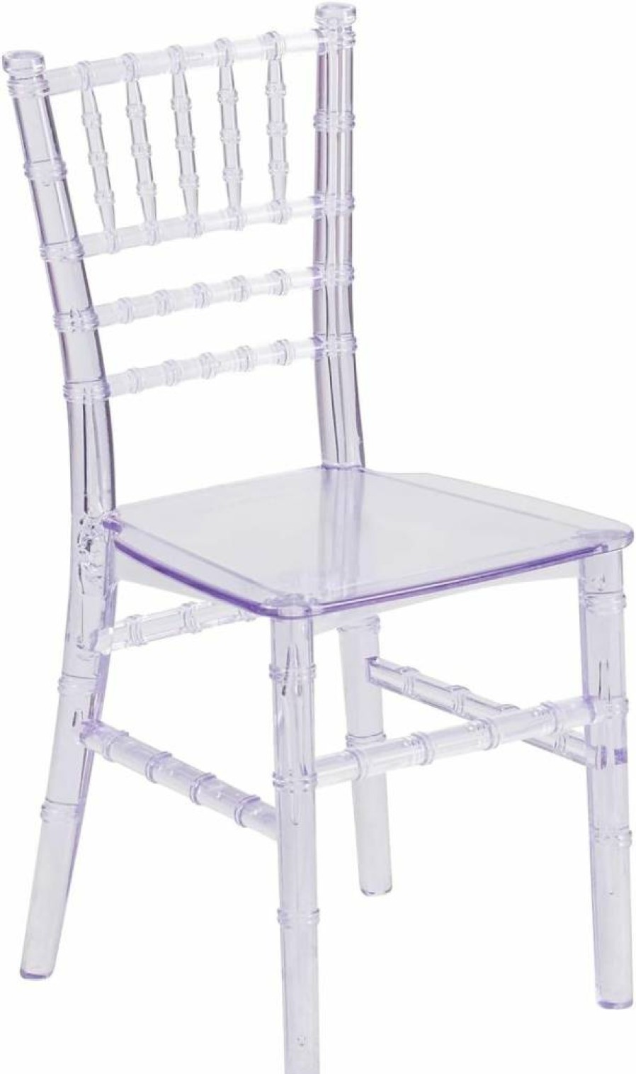 Flash Furniture Hercules Series Kids' Resin Chairs - Set of 10 White Event Chairs for Commercial & Residential Use, 330 lb Capacity