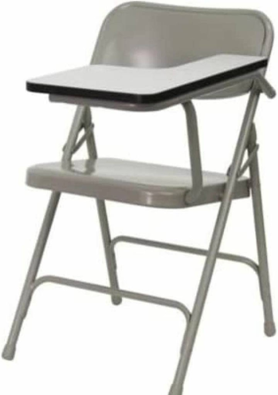 Flash Furniture 2-Pack Steel Folding Chair with Left-Side Tablet Arm - Premium Quality