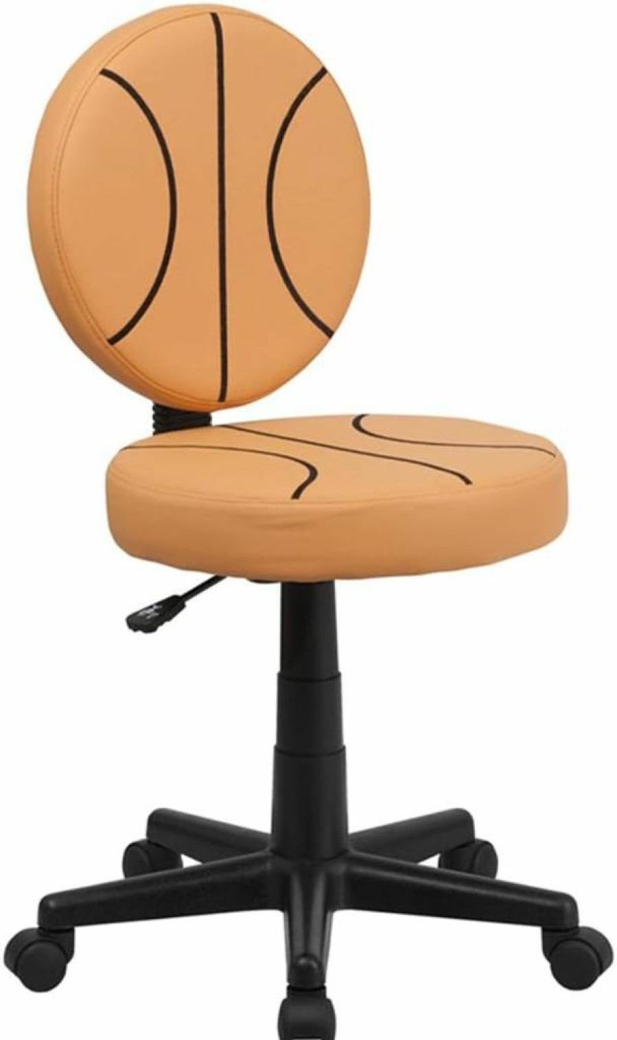 Flash Furniture Billy Swivel Office Chair with Arms - Adjustable Soccer Task Chair for Comfort & Style
