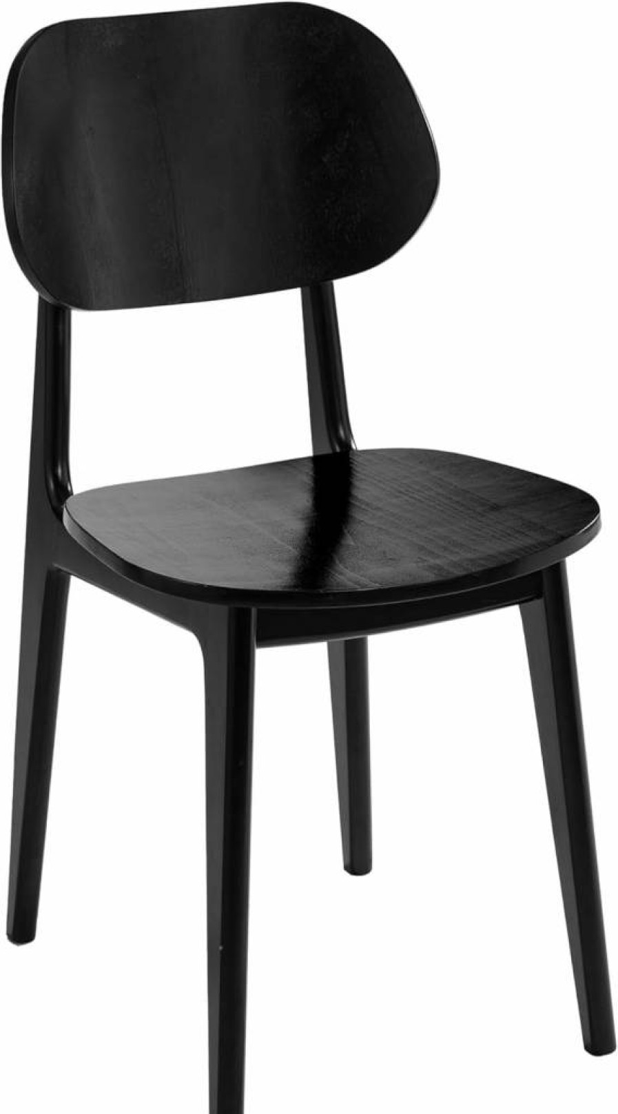 Flash Furniture Verona Solid Wood Dining Chair - Commercial Grade Restaurant Chair with Contoured Backrest, Antique Copper Finish, Durable Wood Frame for Home & Business Use