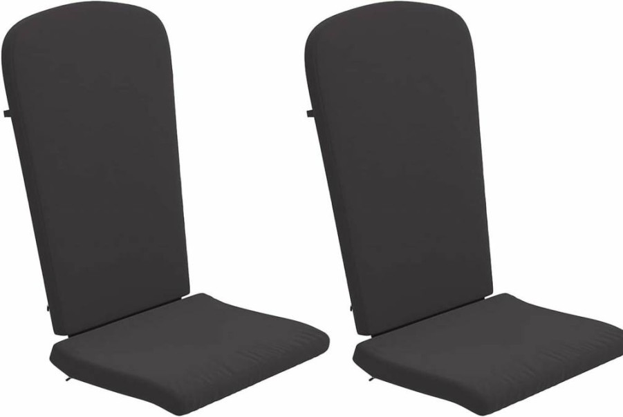 Flash Furniture 2-Pack Teal Adirondack Chair Cushions - 2" Thick Indoor/Outdoor Patio Seat Cushions - Water-Resistant Replacement Cushions for Charlestown Collection